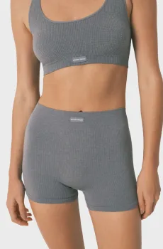 Женские серые шорты Серый L womensecret 5122011