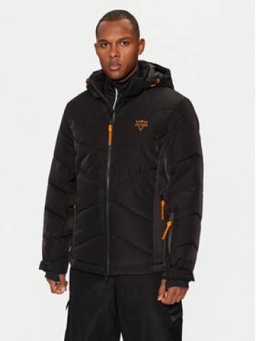 Guess Лижна куртка M4PL3U WH0K0 Чорний Regular Fit Guess Лижна куртка M4PL3U WH0K0 Чорний Regular Fit