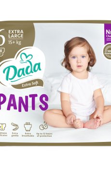 Подгузники-трусики Dada Extra Soft XL размер 6 (15+ кг), 28 шт