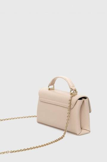 Кожаная сумочка Furla цвет розовый Кожаная сумочка Furla цвет розовый