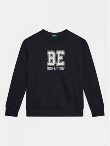 United Colors Of Benetton Світшот 3EB5C10EJ Чорний Regular Fit United Colors Of Benetton Світшот 3EB5C10EJ Чорний Regular Fit