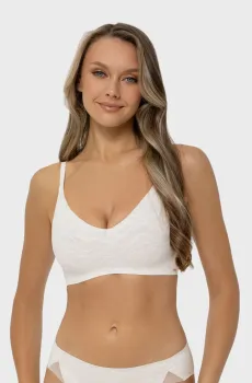 Женский белый бюстгальтер Белый 42 MARC&ANDRE S25-1054-01-TRS-SY