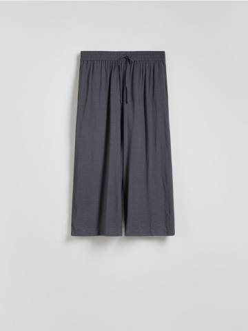 Reserved - Штани з додаванням віскози - темно-сірий - 1040P-90X