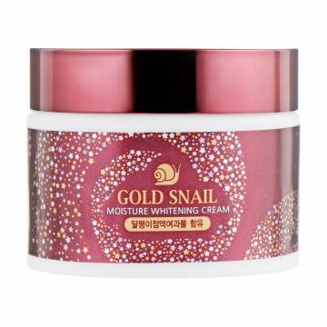 Крем для лица Enough Gold Snail Moisture Whitening Cream с муцином улитки, 50 г Крем для лица Enough Gold Snail Moisture Whitening Cream с муцином улитки, 50 г