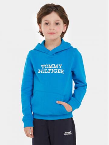 Tommy Hilfiger Світшот Logo KB0KB08500 M Голубий Regular Fit Tommy Hilfiger Світшот Logo KB0KB08500 M Голубий Regular Fit