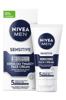 Увлажняющий крем после бритья NIVEA MEN для чувствительной кожи, 75 мл