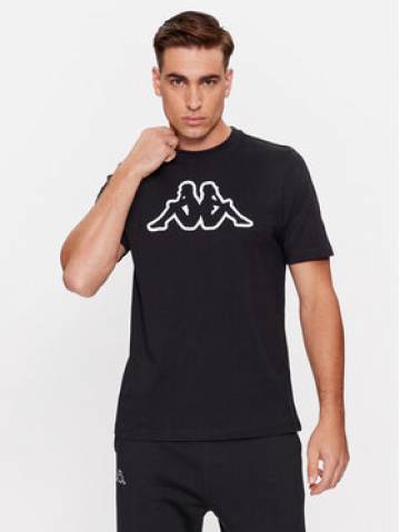 Kappa Футболка Logo Korpo Cromen 303HZ70 Чорний Regular Fit Kappa Футболка Logo Korpo Cromen 303HZ70 Чорний Regular Fit