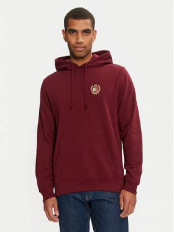 Tommy Jeans Світшот Flag DM0DM19762 Бордовий Regular Fit Tommy Jeans Світшот Flag DM0DM19762 Бордовий Regular Fit