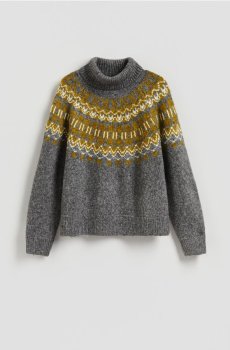 Reserved - Джемпер із суміші вовни - різнобарвний - 049GS-MLC