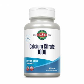 Цитрат кальция KAL Calcium Citrate 1000 мг, 90 таблеток
