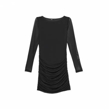 Cropp - Чорна міні-сукня - чорний Cropp - Чорна міні-сукня - чорний