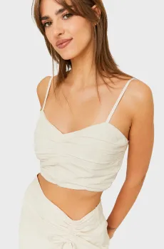 Женский белый топ Белый XS Tally Weijl SSLVIRUSHI