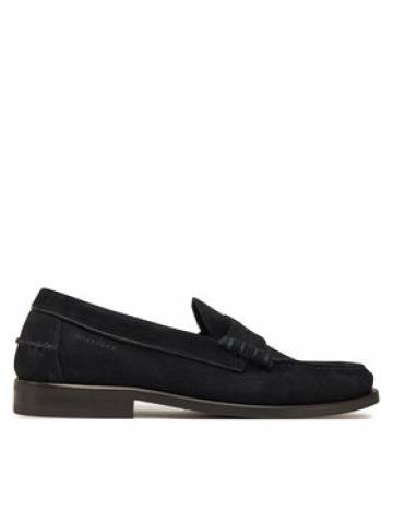 Tommy Hilfiger Мокасини Classic Hilfiger Suede Loafer FM0FM05363 Cиній Tommy Hilfiger Мокасини Classic Hilfiger Suede Loafer FM0FM05363 Cиній