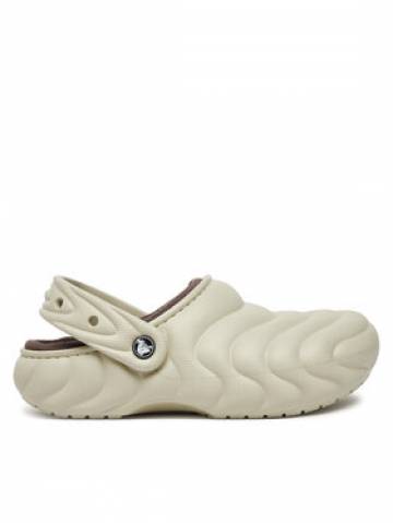 Crocs Шльопанці Classic Lined Overpuff Clog 210059 Бежевий Crocs Шльопанці Classic Lined Overpuff Clog 210059 Бежевий