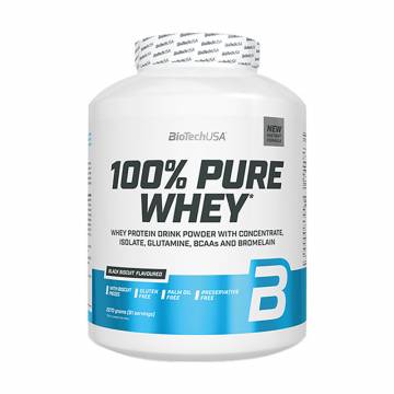 Протеин BioTech USA 100% Pure Whey Черный бисквит, в порошке, 2.27 кг Протеин BioTech USA 100% Pure Whey Черный бисквит, в порошке, 2.27 кг