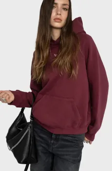 Женское бордовое худи Georgys Бордовый M ZADIG&VOLTAIRE JWSS01704_BURGUNDY