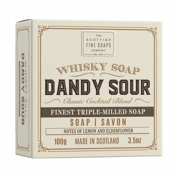 Мыло твердое Scottish Fine Soaps Dandy Sour Whisky Soap, 100 г