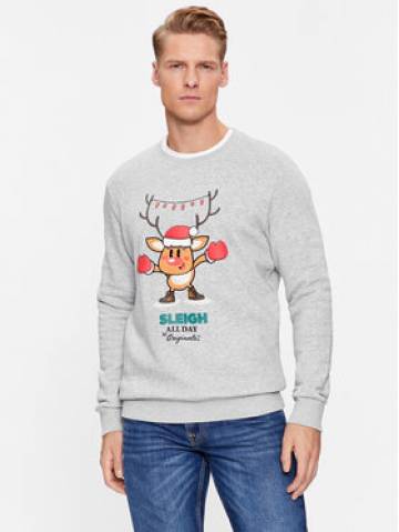 Jack&Jones Світшот 12247523 Сірий Standard Fit Jack&Jones Світшот 12247523 Сірий Standard Fit