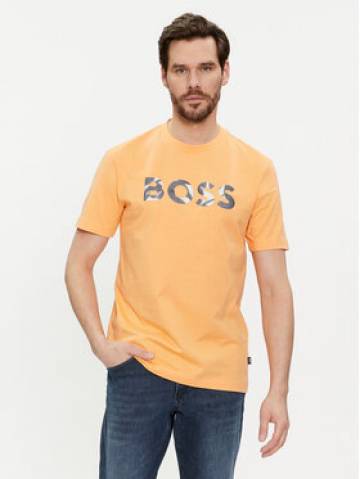 Boss Футболка Thompson 15 50513382 Оранжевий Regular Fit Boss Футболка Thompson 15 50513382 Оранжевий Regular Fit