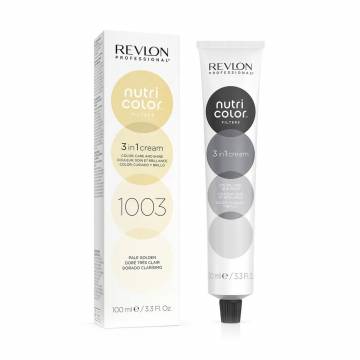 Тонирующий крем-бальзам для волос Revlon Professional Nutri Color Filters Toning 1003 Pale Gold, 100 мл Тонирующий крем-бальзам для волос Revlon Professional Nutri Color Filters Toning 1003 Pale Gold, 100 мл