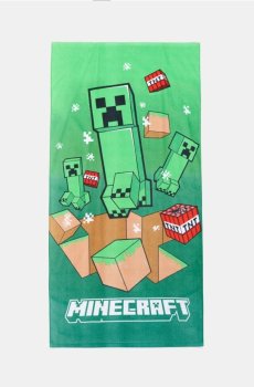Бавовняний рушник Minecraft - зелений