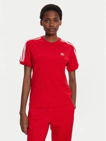 adidas Футболка 3-Stripes IR8050 Червоний Regular Fit adidas Футболка 3-Stripes IR8050 Червоний Regular Fit