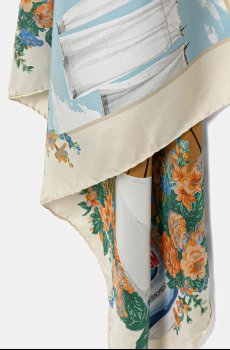 Шелковый платок Moschino