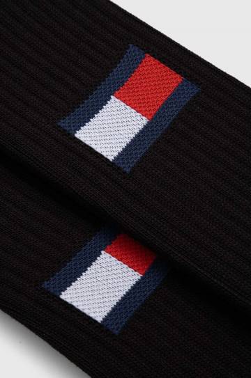 Носки Tommy Hilfiger 2 шт цвет чёрный Носки Tommy Hilfiger 2 шт цвет чёрный