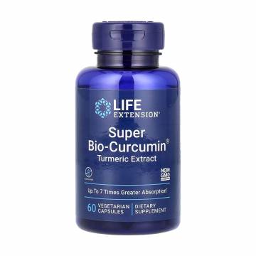 Супер-био куркумин Life Extension Super Bio-Curcumin 400 мг, 60 вегетарианских капсул Супер-био куркумин Life Extension Super Bio-Curcumin 400 мг, 60 вегетарианских капсул