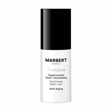 Антивозрастной крем для кожи вокруг глаз Marbert Profutura Eye Cream Gold Rich, 15 мл Антивозрастной крем для кожи вокруг глаз Marbert Profutura Eye Cream Gold Rich, 15 мл