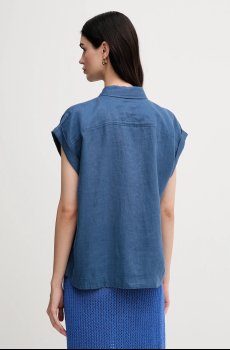 Льняная рубашка United Colors of Benetton