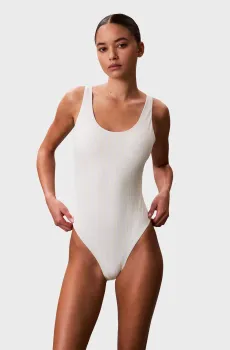 Женский купальник в полоску SCOOP Разноцветный S Calvin Klein LV00Q61205