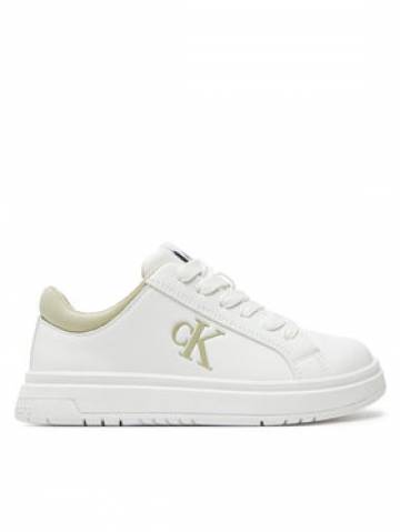 Calvin Klein Jeans Снікерcи Low Cut Lace-Up Sneaker V3X9-81058-1464 M Білий Calvin Klein Jeans Снікерcи Low Cut Lace-Up Sneaker V3X9-81058-1464 M Білий