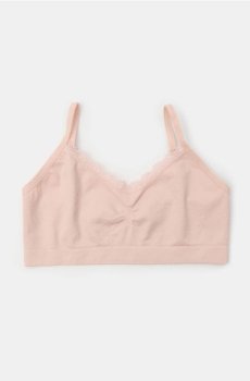 Підлітковий бюстгальтер - пастельний рожевий