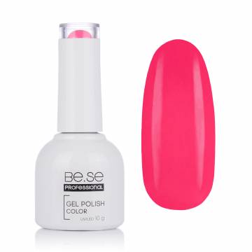 Гель-лак для ногтей Be.Se Professional Gel Polish Color Summer 41 Неон, розовый баблгам, 10 г Гель-лак для ногтей Be.Se Professional Gel Polish Color Summer 41 Неон, розовый баблгам, 10 г