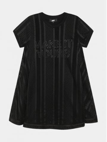 DKNY Повсякденна сукня D32899 D Чорний Regular Fit DKNY Повсякденна сукня D32899 D Чорний Regular Fit