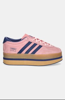 Замшевые кроссовки adidas Originals Gazelle Stack W