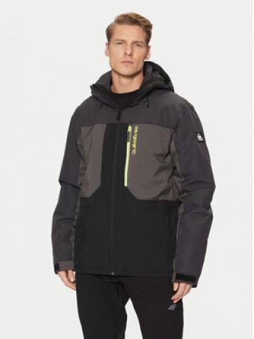 Quiksilver Лижна куртка Dawson EQYTJ03451 Чорний Slim Fit Quiksilver Лижна куртка Dawson EQYTJ03451 Чорний Slim Fit