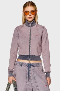 Женская сиреневая спортивная кофта D-EMY-NE Сиреневый M Diesel A04022 09H04