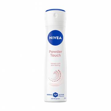 Антиперспирант-спрей NIVEA Powder Touch Прикосновение пудры, женский, 150 мл Антиперспирант-спрей NIVEA Powder Touch Прикосновение пудры, женский, 150 мл