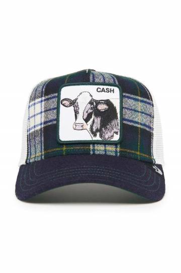 Кепка Goorin Bros Moon Cow цвет синий с аппликацией 101-1489 Кепка Goorin Bros Moon Cow цвет синий с аппликацией 101-1489