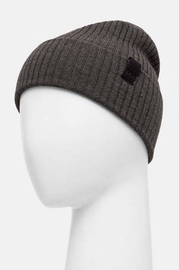 Шапка с примесью шерсти Helly Hansen цвет серый  67195