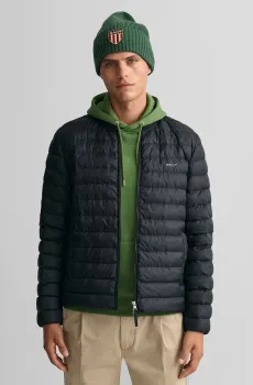 Мужская черная куртка LIGHT PADDED Черный S Gant 7006300