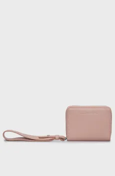 Женский пудровый кошелек GRACIE WALLET W/STRAP MD Розовый ONESIZE Calvin Klein K60K611387