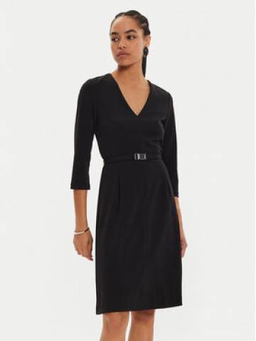 Calvin Klein Коктейльна сукня K20K207471 Чорний Regular Fit Calvin Klein Коктейльна сукня K20K207471 Чорний Regular Fit