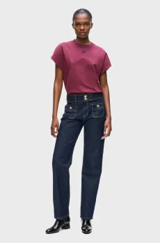 Женские темно-синие джинсы retro Синий 27 Karl Lagerfeld A4W10093