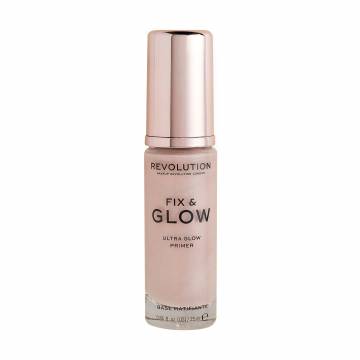 Сияющий праймер для лица Makeup Revolution Fix & Glow Primer, 25 мл Сияющий праймер для лица Makeup Revolution Fix & Glow Primer, 25 мл