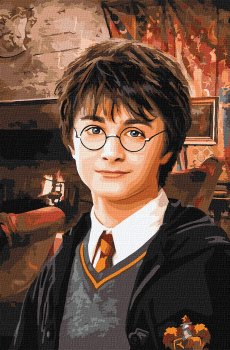 Картина за номерами Ідейка Harry Potter Вітальня Ґрифіндору 40 х 50 (KHO8708)