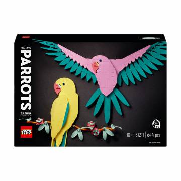 Конструктор LEGO Parrots The Fauna Collection Попугаи Ара, 644 детали, от 18 лет (31211) Конструктор LEGO Parrots The Fauna Collection Попугаи Ара, 644 детали, от 18 лет (31211)