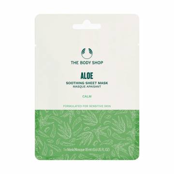 Тканевая маска для лица The Body Shop Aloe Soothing Sheet Mask, 18 мл Тканевая маска для лица The Body Shop Aloe Soothing Sheet Mask, 18 мл